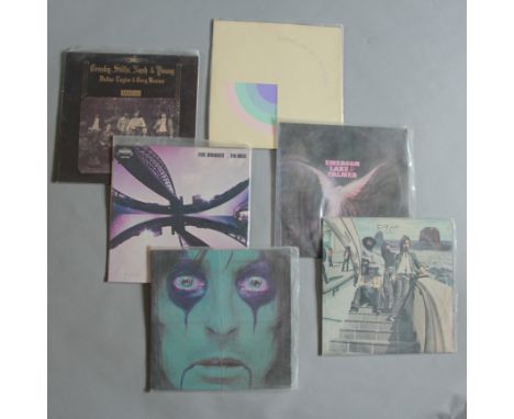 A collection of over 20 vinyl LPs including Curved Air "Second Album" (inc. Back Street luv) die cut sleeve K46092 Warners (V