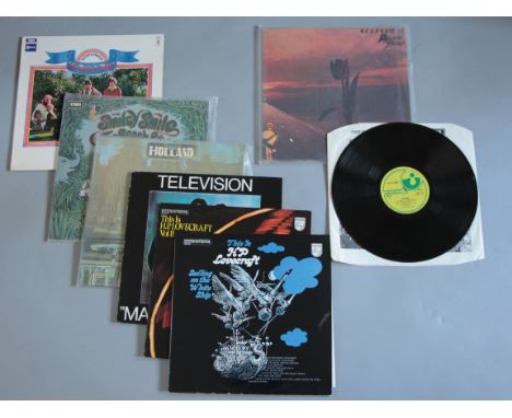 Over 20 LPs including The Pretty Things "Parachute" SHVL 774 Stereo (VG), Harvest LP gatefold sleeve, Harvest inner, HP Lovec