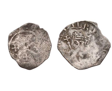 2x Henry II, 'Tealby' Pennies, the first 1.38g, uncertain moneyer and mint, possibly class C, some good detail to portrait an