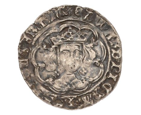 Edward IV, Groat, light coinage 1464-70, 3.07g, mm. sun, London Mint, quatrefoils by neck, lis after TAS (N.1569, S.2000) obv