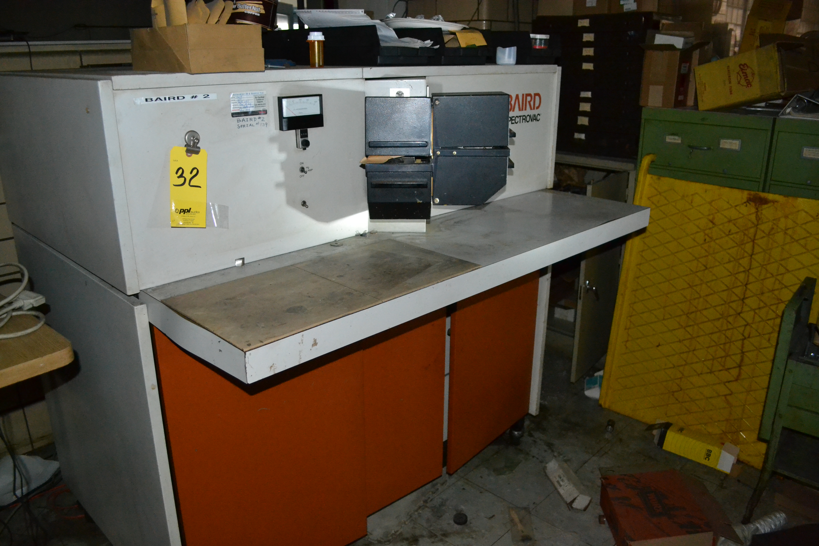 Baird Spectrometer Model DV4/MC20, S/N 139