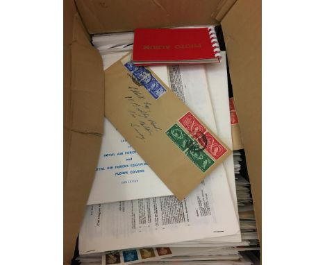 FIRST DAY COVERS Box with 100s of Royal Mail FDCs from 1960s to 2010, with commemorative sets, miniature sheets etc, either t