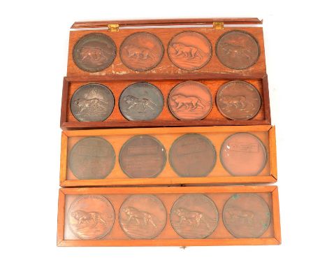 Sixteen Army Rifle Association bronze medals, four not engraved but written in pencil, the others variously engraved, each di