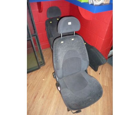 TWO FRONT SEATS, for modern car/van and a parcel shelf