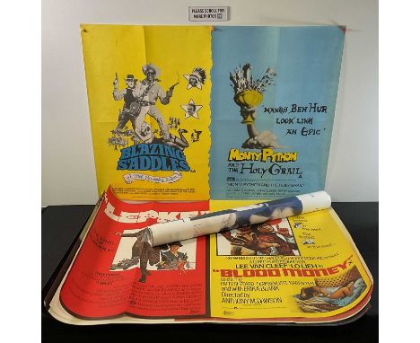 A plethora of drama and comedy UK Quad film posters from the 1960's - 2000's to include, THE TWILIGHT SAMURAI (2002) THE HURR