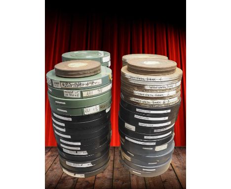 A group of 35MM colour feature and short film reels comprising titles A TOUCH OF THE OTHER (1970), WAIT UNTIL DARK (1967), IN