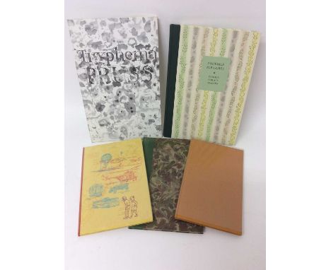 Michael Hamburger- Trees, illustrated R Samaraweera, Embers hand press 1988, signed by both, 49 of 226 copies, 23cm high, tog