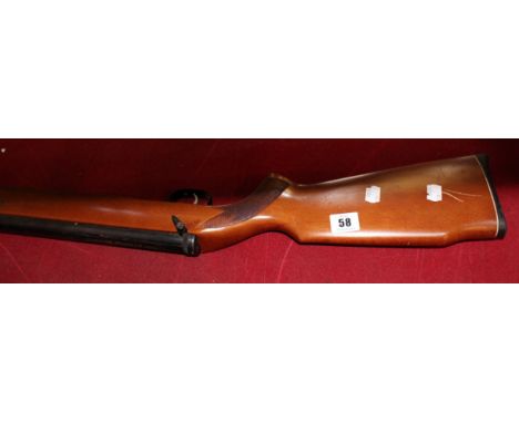 A Diana Series 70 Model 90 .177 air rifle. 
