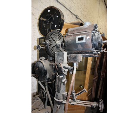 An International Projector Corp New York, Simplex Movie Projector, circa 1930's, featuring a RCA Highfidelity sound system, d