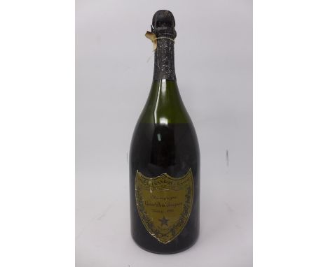 A vintage 1970 bottle of Dom Perignon in later case 