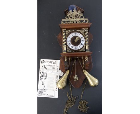 Balmoral seven / eight day clock, a reproduction of a Dutch Zaandom clock