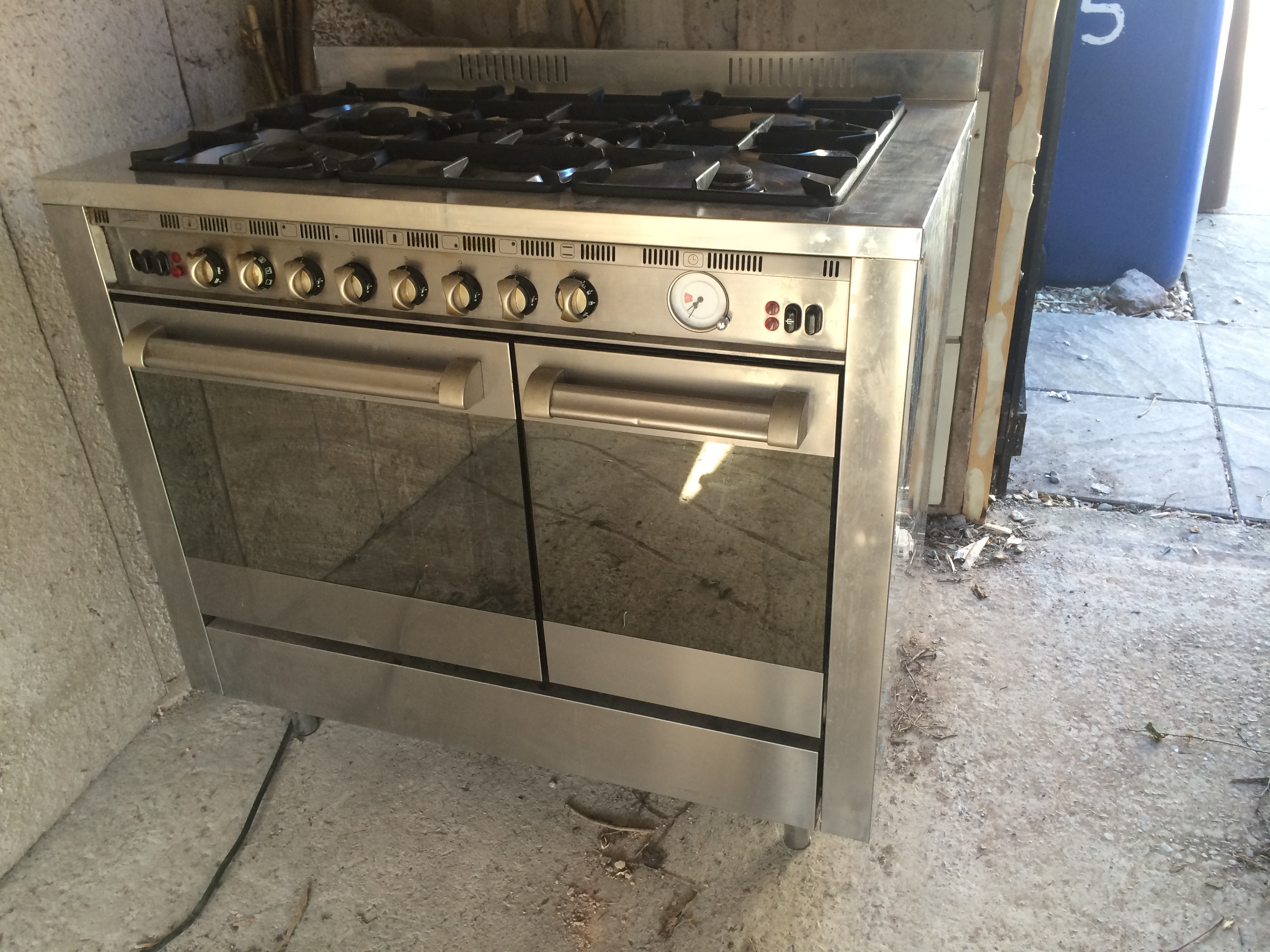 Diplomat ADP5520 Duel Fuel Kitchen Range Cooker in Stainless Steel 5