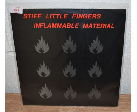 A copy of Inflammable Material by Stiff Little Fingers - first UK press / punk rock classic