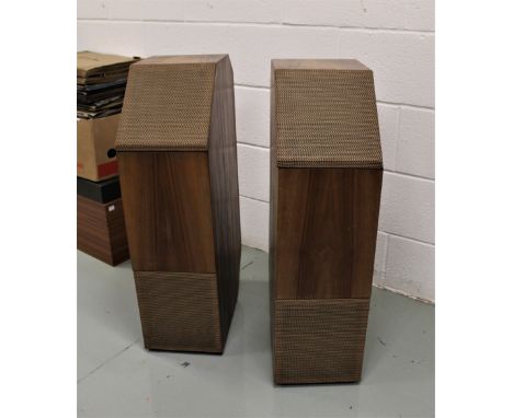 An exceptionally rare set of vintage Lowther floor standing speaker cabinets - great condition and fantastic quality items