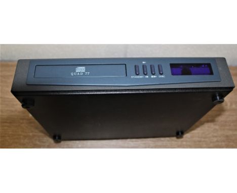 A Quad 77 compact disc player with remote control - superb high end quality item