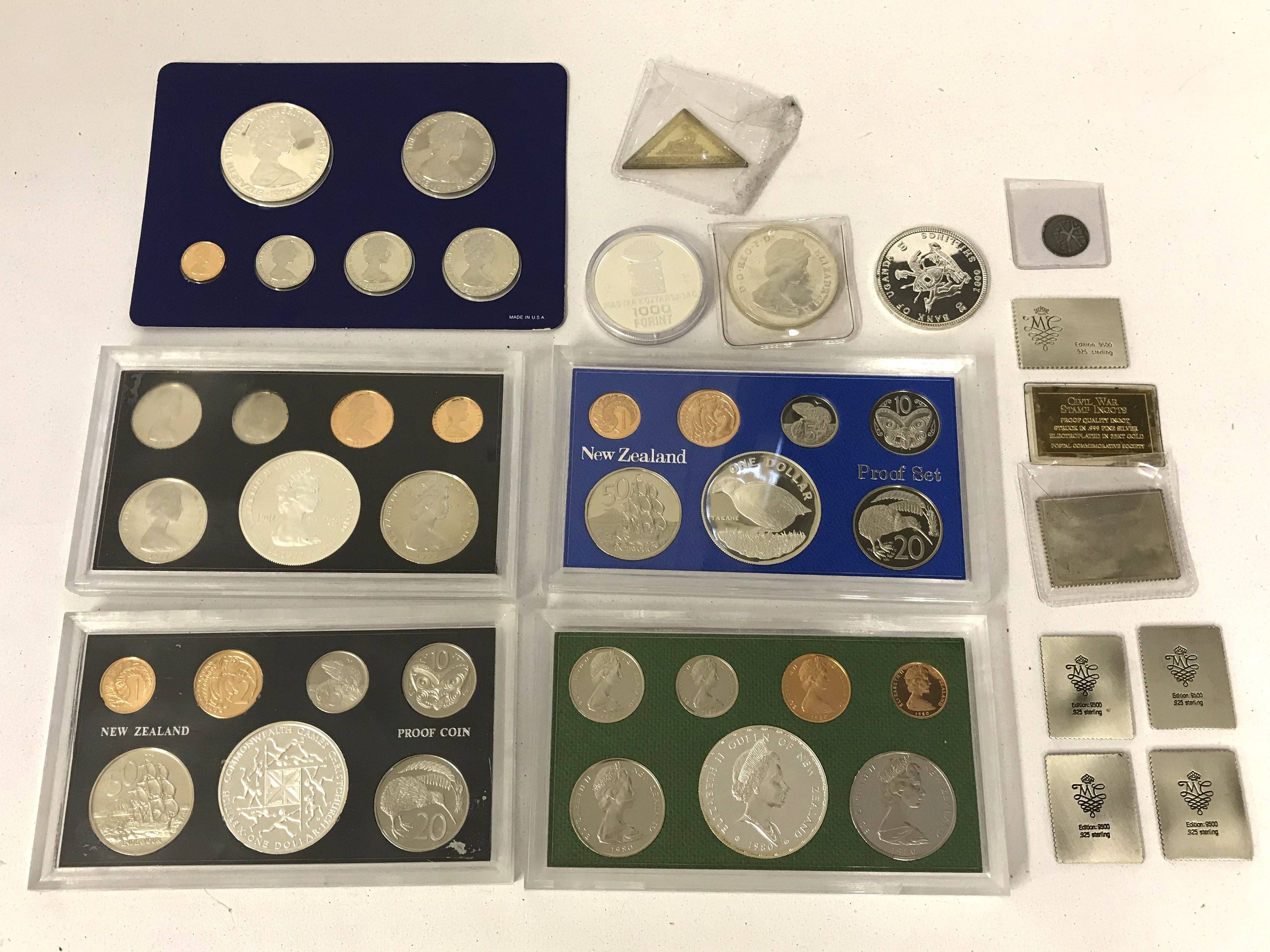 INTERESTING COLLECTION OF SILVER ITEMS