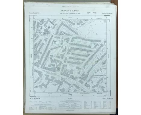 QTY OF VINTAGE ORDNANCE MAPS