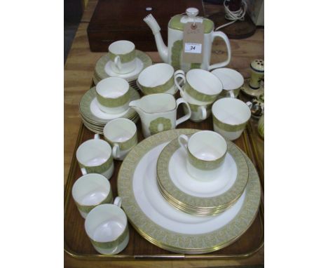 A Royal Doulton " Sonnett" tea and dinner service.
