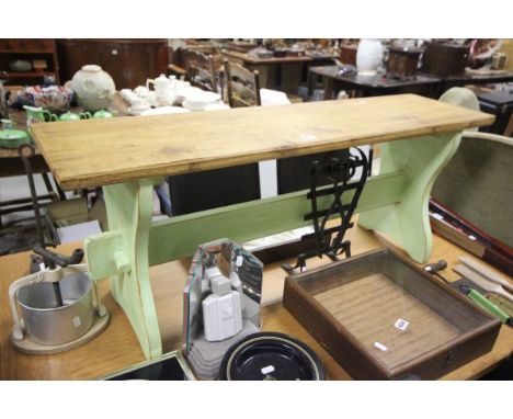 Substantial Pine Bench, 4ft long