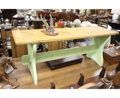 Substantial Pine Bench, 4ft long