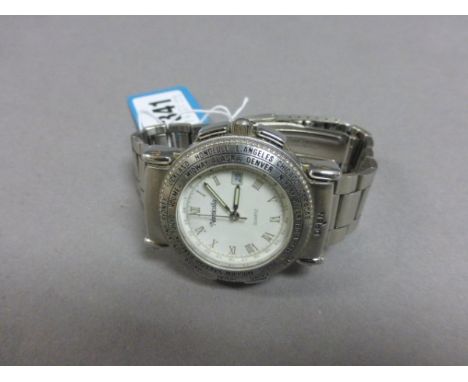 Gentleman's Nautical Compass Watch