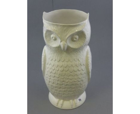 Large Ceramic Umbrella / Stick Stand in the form of an Owl
