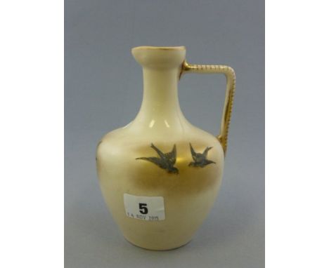 Wein Ceramic Jug with Bird decoration