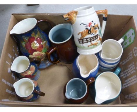 Group of Ceramic Jugs including Doulton, Denby, etc