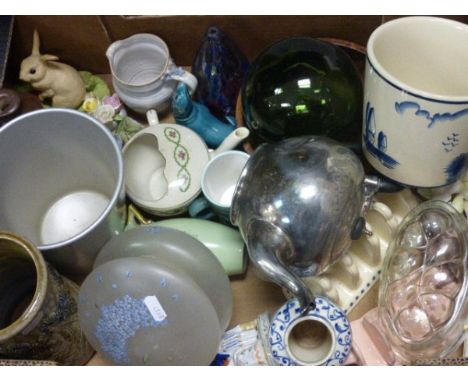 Group of Mixed Ceramics including Crown Derby, Mottoware, Poole, etc