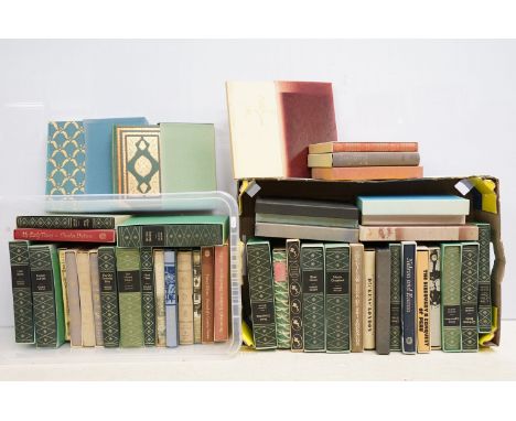 Books - A collection of over 50 The Folio Society hardback books within card sleeves, the lot to include Charles Dickens (Gre