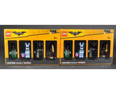 Lego Minifigures - The Batman Movie - x2 factory sealed The Batman Movie Toys R Us exclusive minifigure sets. Each set contai