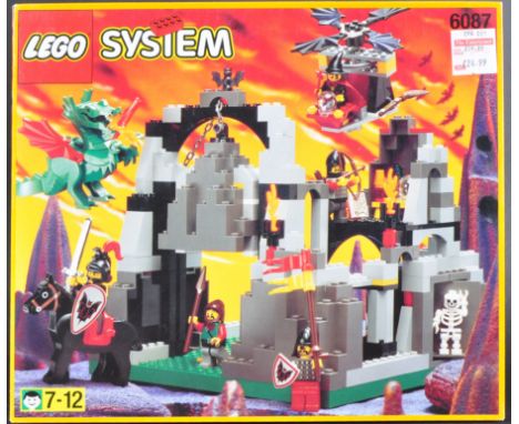 Lego Set - Lego System - 6087 Fright Knights ' Witches Magic Manor ' - an original vintage 1997 factory sealed Lego set from 