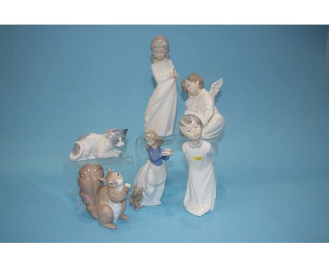 Lladro and Nao figures (6)