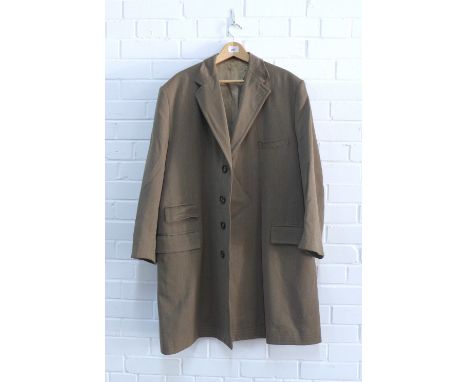 JC Cording &amp; Co Ltd Piccadilly Gents pure wool overcoat, lined