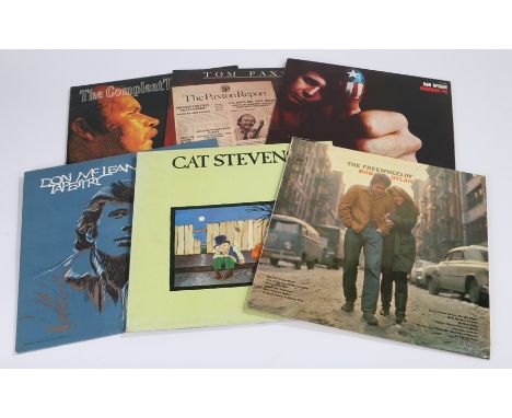 6 x Singer/Songwriter LPs. Cat Stevens - Teaser &amp; The Firecat. Don Mclean (2) American Pie, Tapestry. Tom Paxton (2) The 