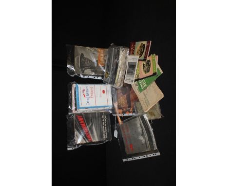 Collection of Ephemera, to include a Ray Charles Brochure 1969, Speed Records, BP Racing Success, ABC British cars, signed At