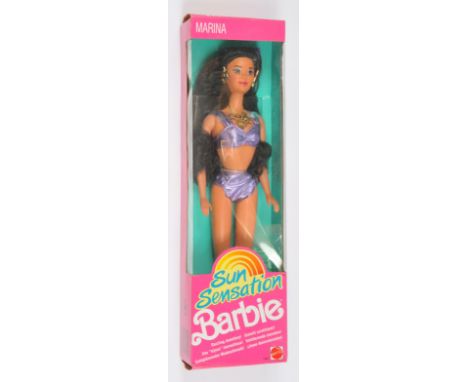 Mattel Barbie Sun Sensation Barbie doll, 1447, 1991, Excellent Plus to Near Mint (jewellery tarnished / wear and tear), withi