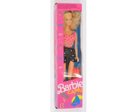 Mattel Barbie Capri doll, 5733, 1990, Excellent Plus to Near Mint (dusty to forehead and tip of nose- from plastic front of b