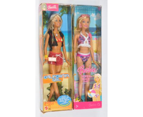 Mattel Barbie pair of dolls: (1) Barbie California Girl doll, C6461, 2003, Near Mint to Mint, NRFB, Near Mint, within Fair Pl