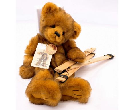Charlie Bears Jonty marionette puppet teddy bear, CB 173750, 2007-2009, LE 148/600, co-designed by Heather Lyell and Charlie,