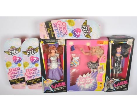 Collectable fashion dolls x six, including: (1) &amp; (2) Creata International Lace, Celebrity Rock Star doll x two, 1681, 19