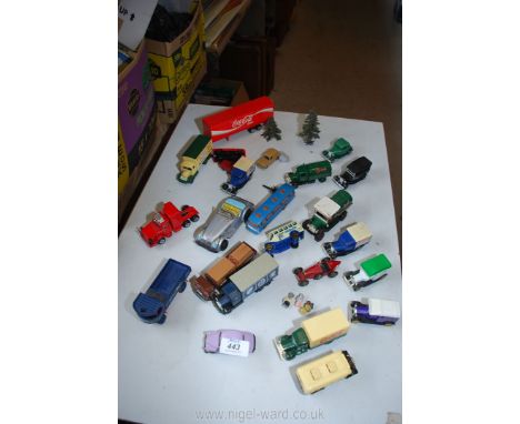 Corgi and Lledo cars and vans etc.