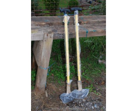 Two new lawn edging tools.