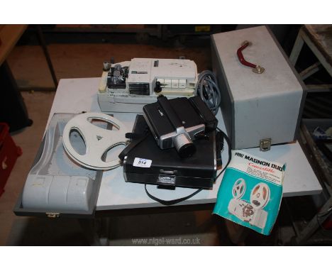 Cine projector and camera