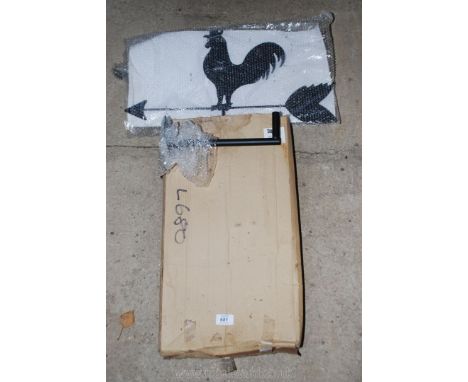 Cockerel weather vane