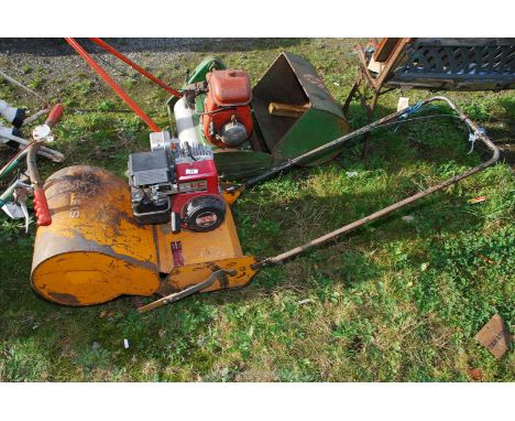 A Sisis FBA12 Lawn Scarifier with Briggs &amp; Stratton 3.5 engine, engine turns and has good compression but not started. Ex