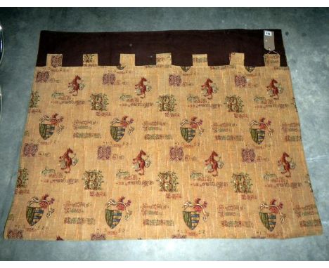 A large wall tapestry