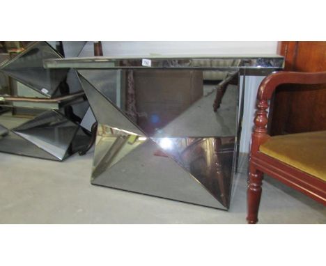 A new superb quality 'mirror' hall table, ex John Lewis London, never used