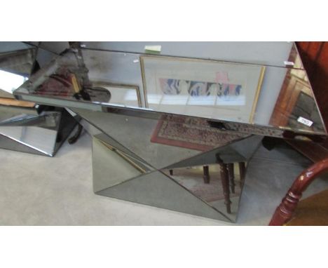 A new super quality 'mirror' hall table, ex John Lewis, London, never used