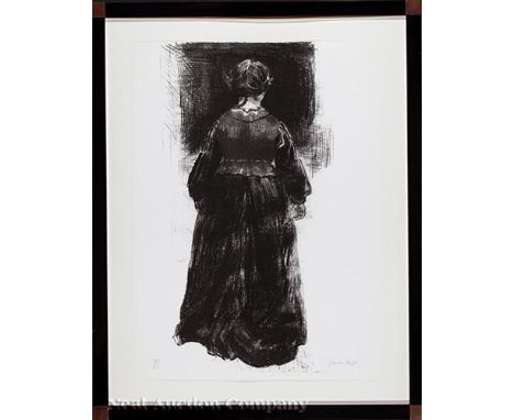 Paula Rego (British/Portuguese, b. 1935), "Jane Eyre: The Guardians, Jane Eyre Suite", 2003, lithograph on paper, pencil-sign